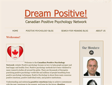 Tablet Screenshot of dreampositive.info